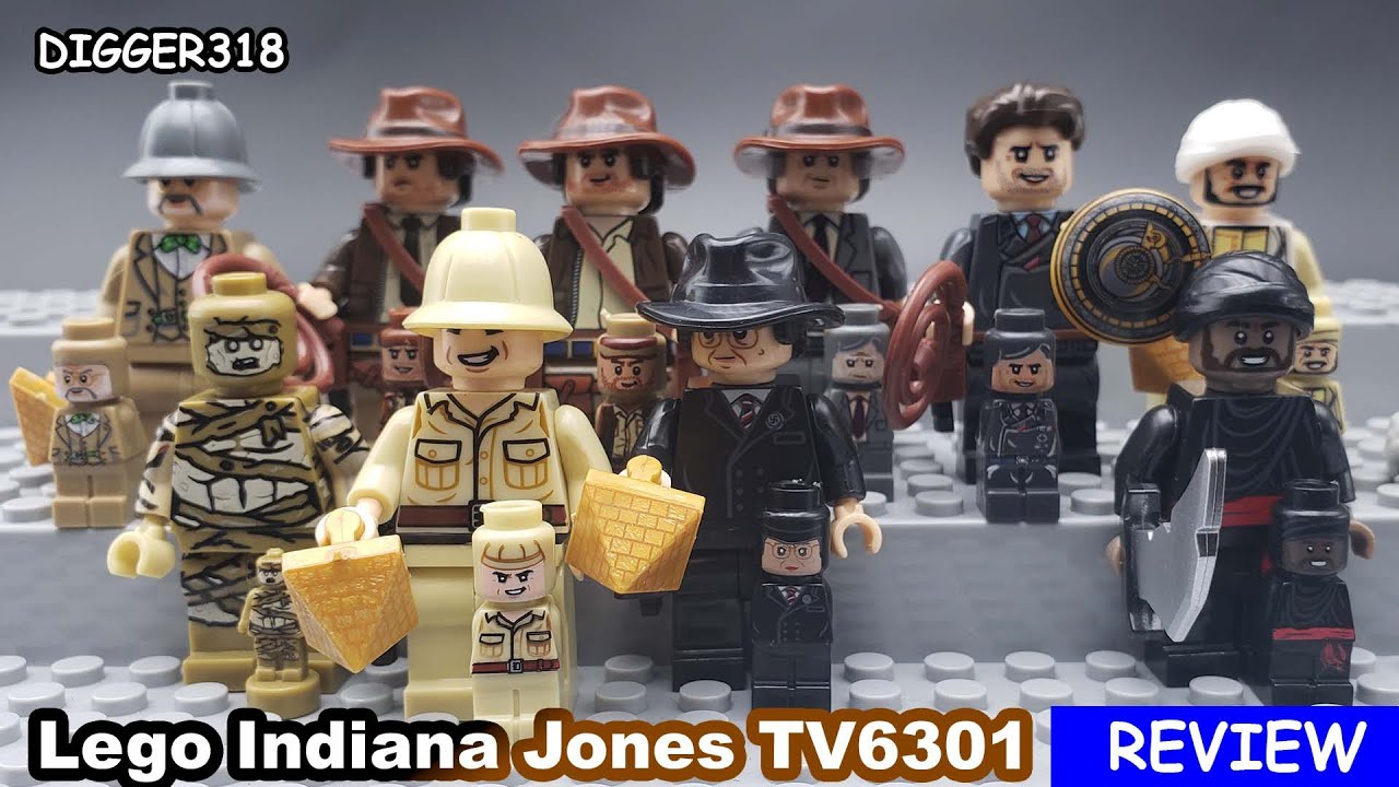 All LEGO Indiana Jones Sets 2023 Compilation/Collection Speed Build 