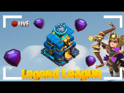 🔴Live Town hall 12 Legend pushing#Clashofclan #Livepush