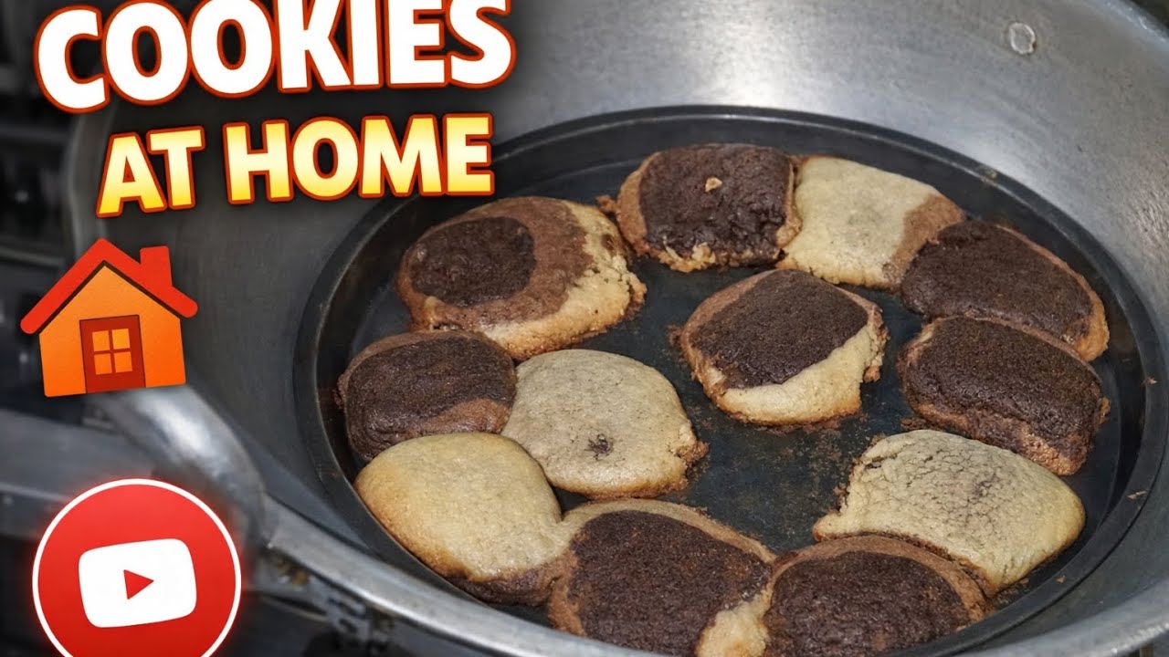 Cookies at Home 🍪 | Easy Homemade Cookies Recipe | No Oven Baking