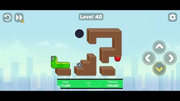 Snake Puzzle Slither to Eat Level 40 Walkthrough Solution