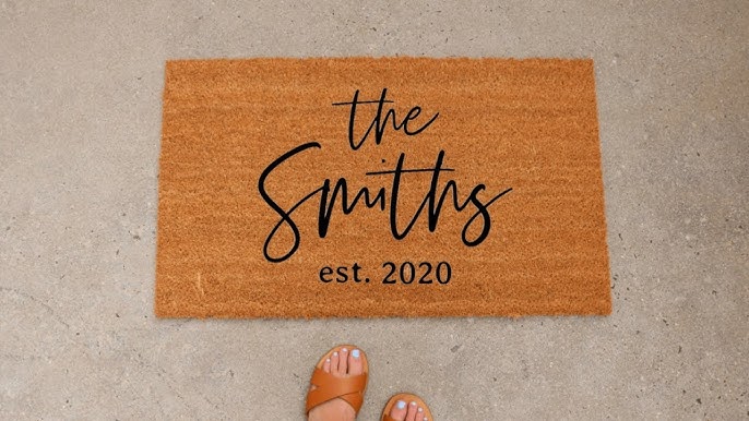 How to Make a Door Mat with Your Cricut