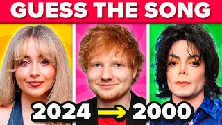 GUESS THE SONG 🎤🎵 From 2024 to 2000 | Music Quiz Challenge screenshot 2