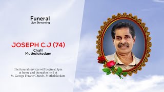 Funeral Service Of JOSEPH C J (74), CHALIL // 19-03-2025