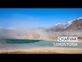 Sandstorm on the Charvak lake & beautiful night mountains under the stars.