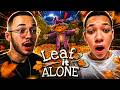 JOGO DAS FOLHAS COM MEU IRMÃO | Leaf it Alone
