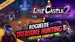 CONQUER The DARK CASTLE  Lost Castle 2 [Roguelite Beat'em up] Chapter 01