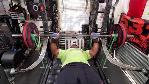 Dynamic Bench Press ( garage gym athlete)