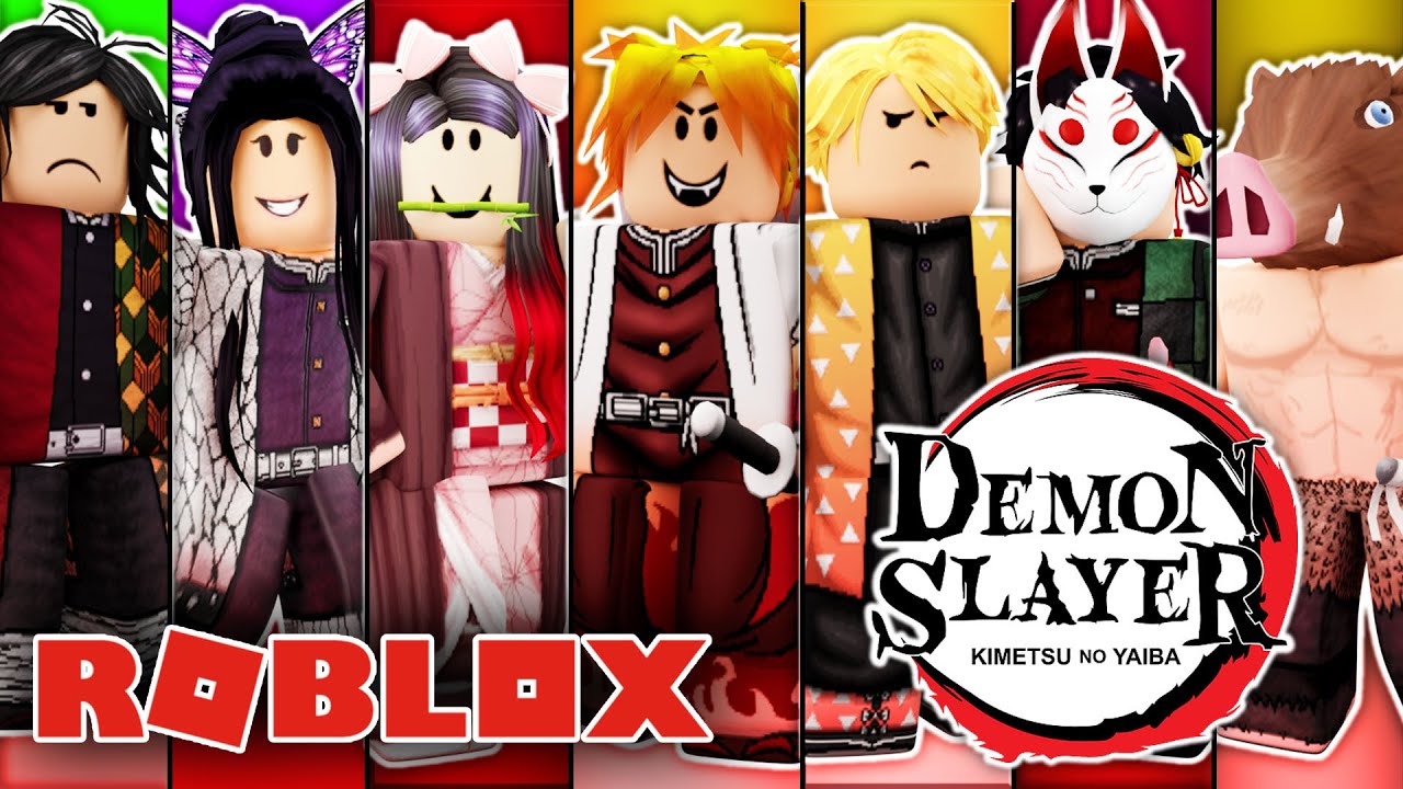 10 Demon Slayer Anime Cosplay Roblox Outfits Youtube - demon slayer clothes roblox