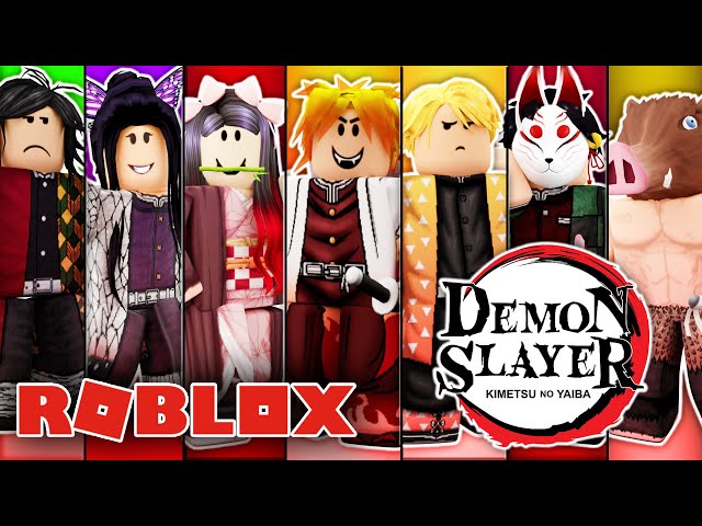 10 DEMON SLAYER ANIME COSPLAY ROBLOX OUTFITS 