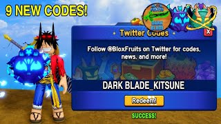 *NEW* ALL WORKING CODES FOR BLOX FRUITS 2024 APRIL ! ROBL0X BLOX FRUITS CODES DARK BLADE