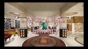 TVC "ARTSY CLUB LIBRARY" - Thư viện nghệ thuật | Đồ án tốt nghiệp Thiết kế nội thất 2025