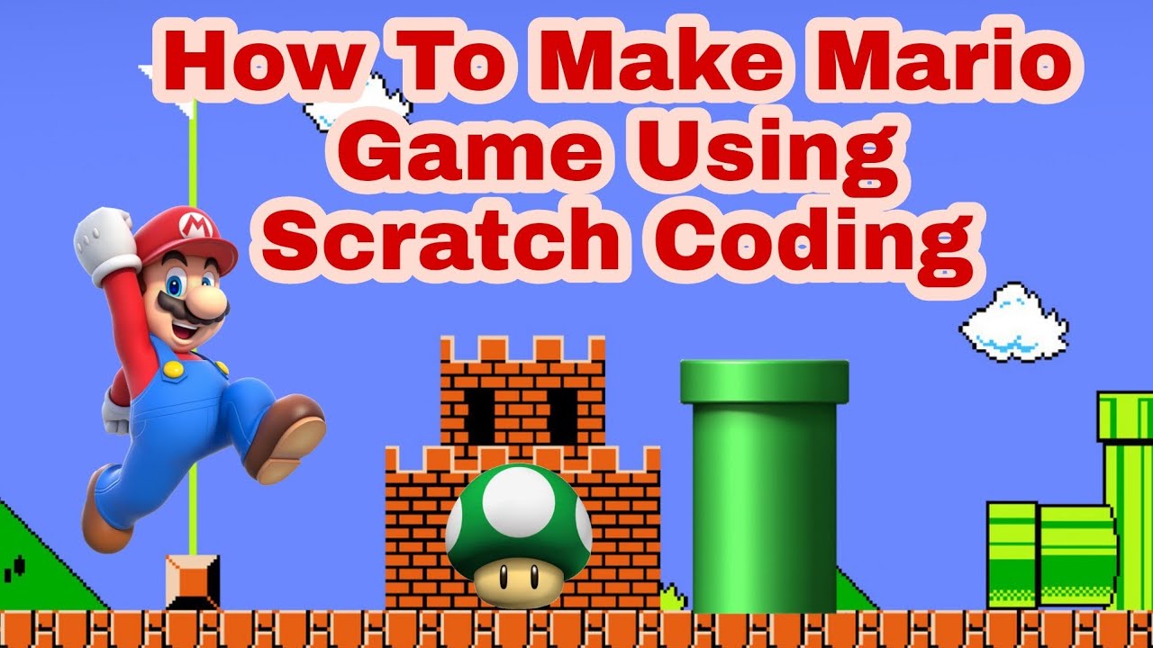 Super Mario Game in Scratch 3.0 – The Coding Fun