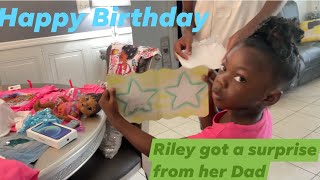 Riley Pre Birthday party Lots of surprises