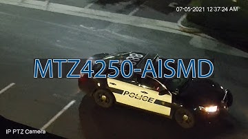 MTZ4250-AISMD Demo - 2K PTZ 25x Zoom 300 ft night vision 30 FPS