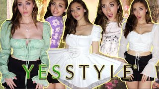 ✨🤍$26 AND UNDER YESSTYLE COTTAGE CORE TRY-ON HAUL!!🤍✨