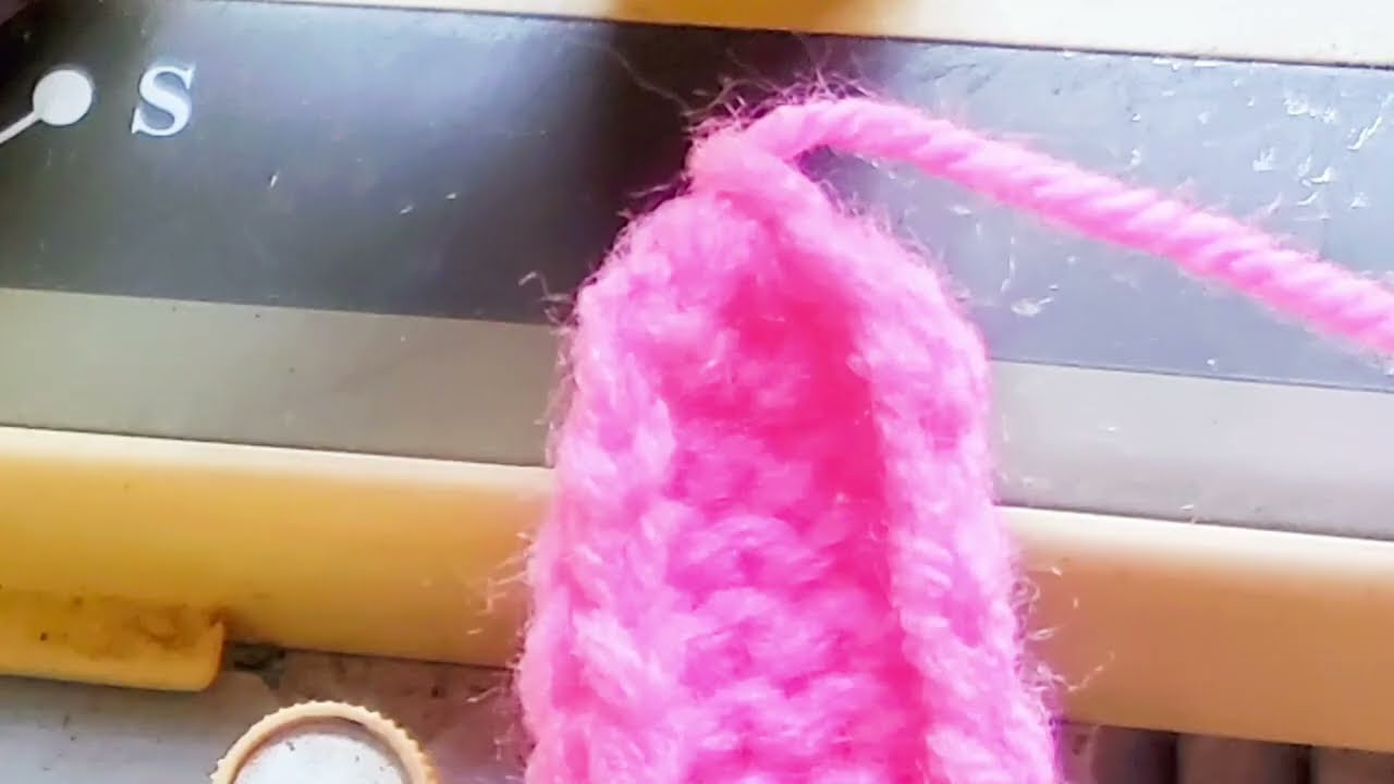 I-cord Substitute for a Sponge Bar in Knitting Machines