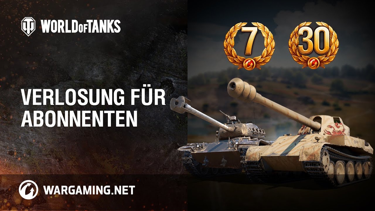 world of tanks german crew lines Verlosung für Abonnenten [World of Tanks Deutsch]