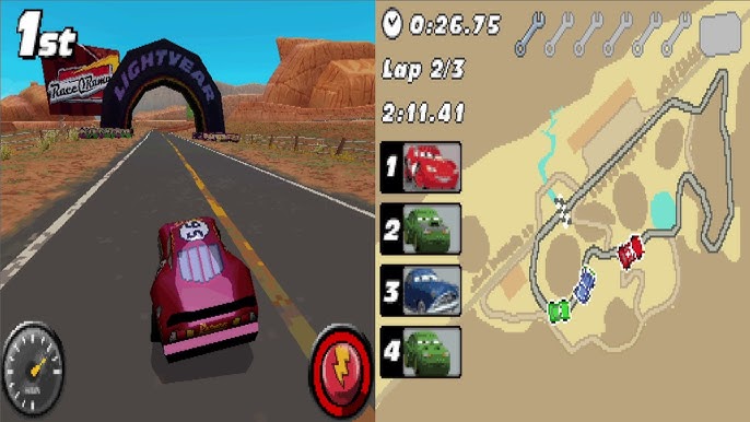 Cars - Race-O-Rama - Nintendo DS (NDS) rom download