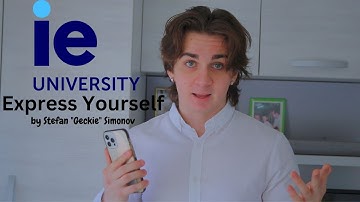 Express Yourself - IE University (By Stefan Simonov)