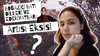 Ebru Batur Anlatıyor | Boğaziçi Üniversitesi Batı Dilleri ve Edebiyatları Bölümü | Artısı Eksisi 6