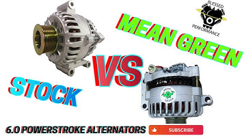 Blessed Performance 6.0L Powerstroke Mean Green Alternator Tutorial