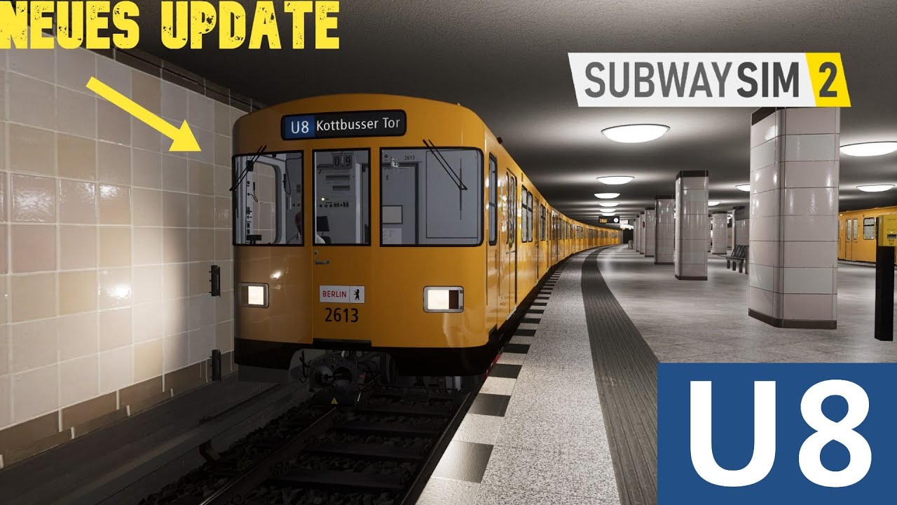 NEUES Update! - Subway Sim 2 - U-Bahn Sim Berlin 🚇