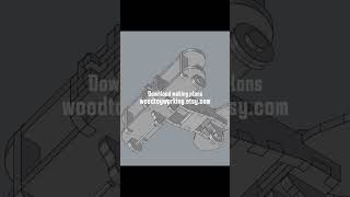 How to Make a Wooden Airplane Toy | Scroll Saw and CNC Compatible Interlocking Wood Plan