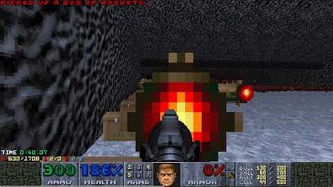 Doom 2 No Reasons Speedmaps 3 MAP 26 UV-MAX [TAS] in 1:17