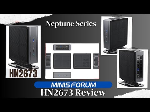 LIVE - MinisForum HN2673 - Intel Core i7-12650H - Dedicated Graphics Card - Intel ARC A730M MXM GPU!