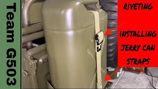 Installing The Jerry Can Strap / Team G503 Joes Motor Pool