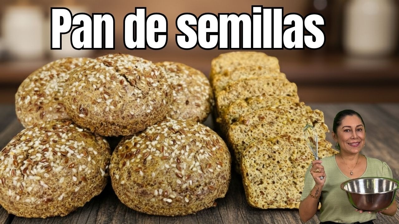 No dispares tu Insulina y acumules grasa abdominal. PAN DE CHIA Y LINAZA Sin amasar. KETO-Dieta