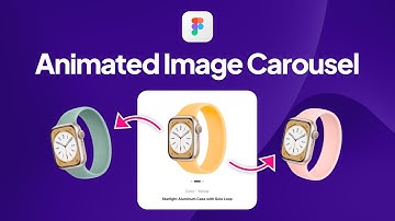Create an Animated Image Carousel | Figma Tutorial