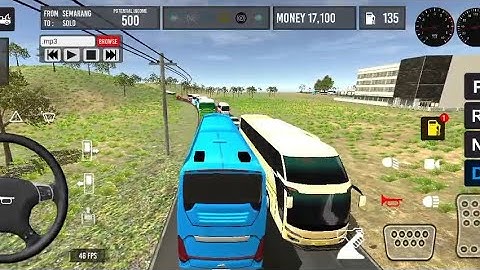 IBDB Bus simulator | 2022 Indonesia Bus simulator 3d studio Gameplay Android, iOS #bussimulator
