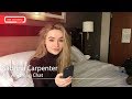 Sabrina Carpenter On Who She Texts The Most With. Ask Anything Chat