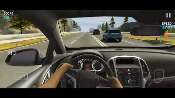 Racing in car 2 Overtaking maximum speed
