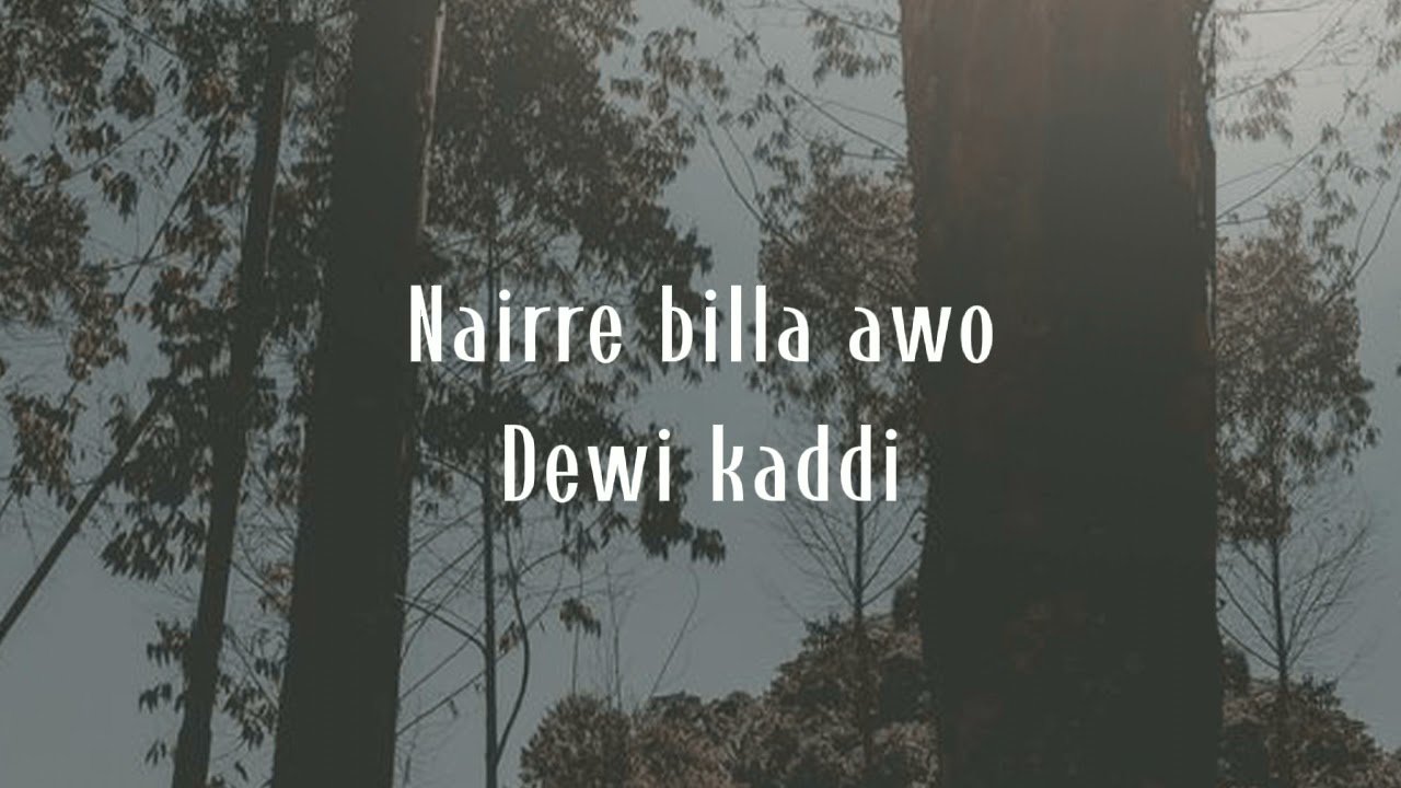 Lirik//Nairre billa awo