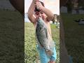 3 year old catches invasive species of fish