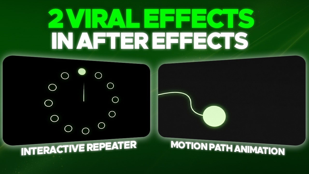 Two Viral Motion Graphics in After Effects! (Step-by-Step Tutorial ...