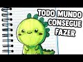 DESENHOS FÁCEIS PARA FAZER NA ESCOLA - TODO MUNDO CONSEGUE!