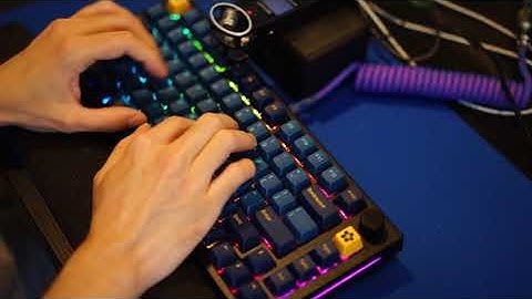 GMMK Pro with Gateron Ink Black Switches and Polyethylene Foam Mod