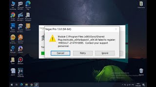как исправить ошибку Sony Vegas Pro v13| қате шыққан жағдайда қалай түзету жолы