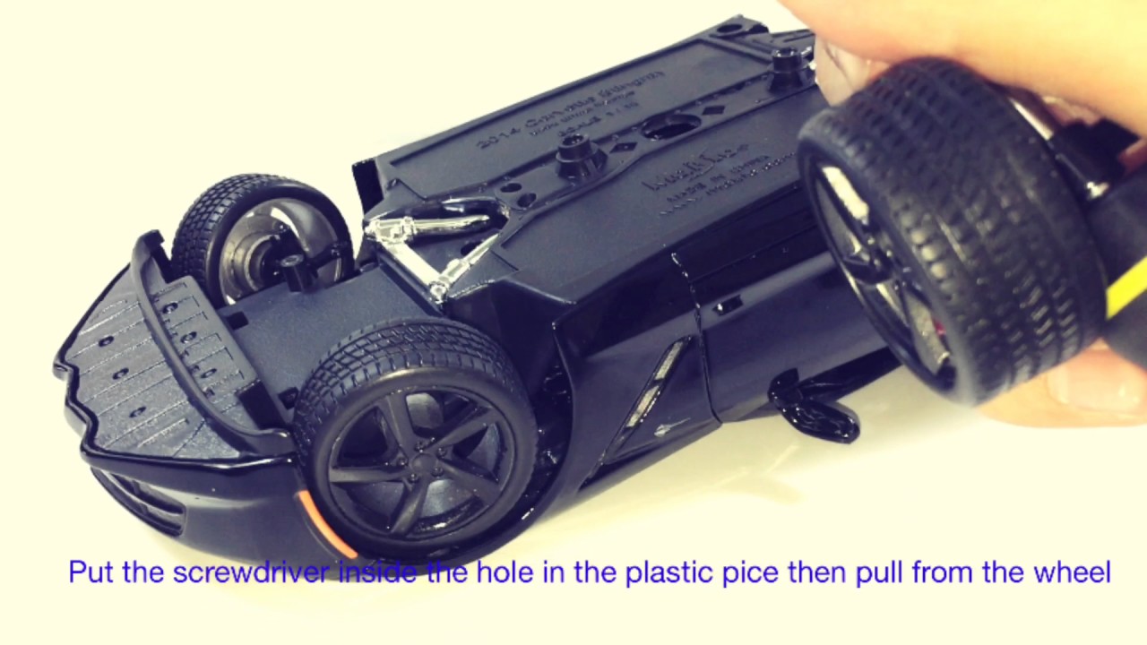 How to remove wheel from diecast YouTube