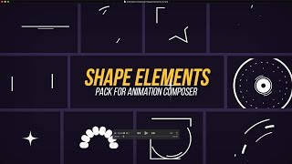 Shape Elements Pack for Animation Composer