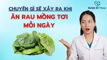 Chuyện Gì Sẽ Xảy Ra Nếu Ăn Rau Mồng Tơi Mỗi Ngày| Dược sĩ Thoa