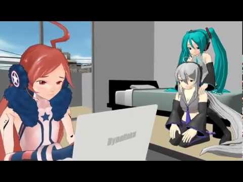 【第8回MMD杯本選】うちのミクさん ～iPadと胸パッドの違いについて～ (English Captions)