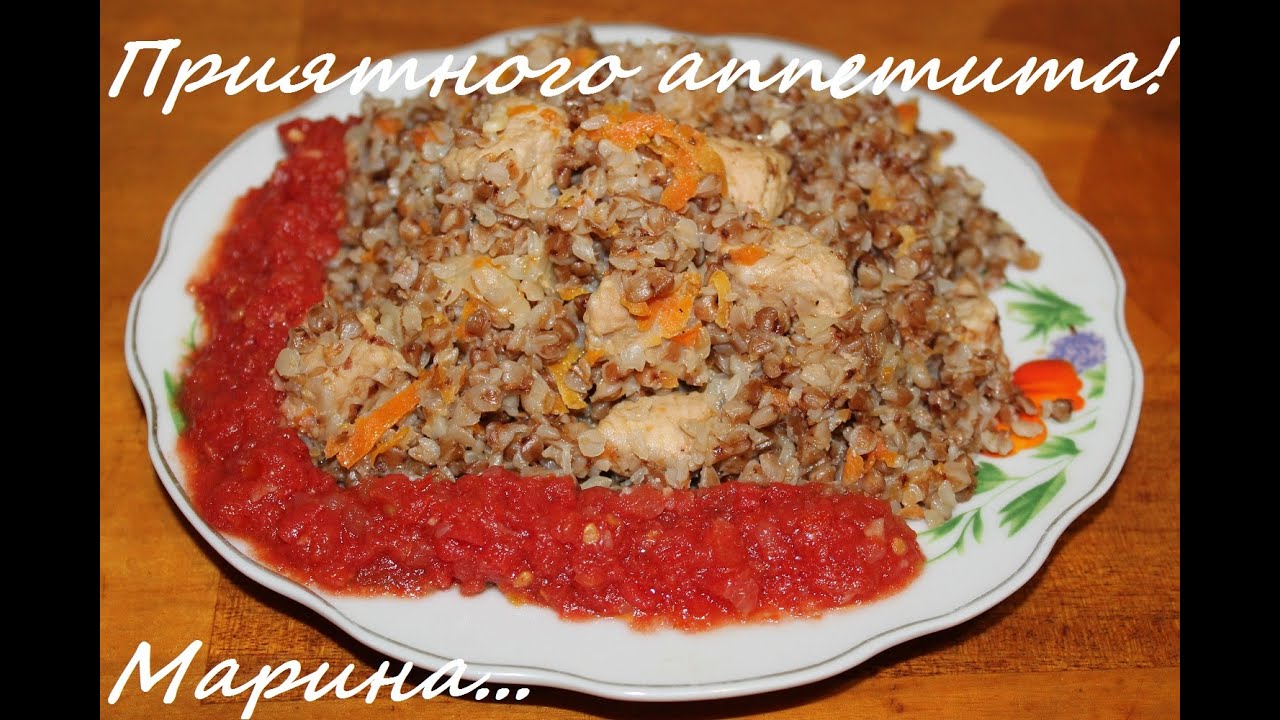 Гречка по-купечески с тушенкой в мультиварке