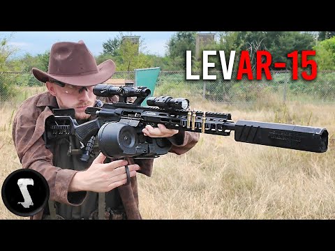 Guy Destroys Airsoft Players as a Cowboy with M4 Converted to LEVER ACTION 😂😂😂