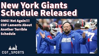 NY Giants 2024 Schedule | Another Disaster Waiting to Happen?