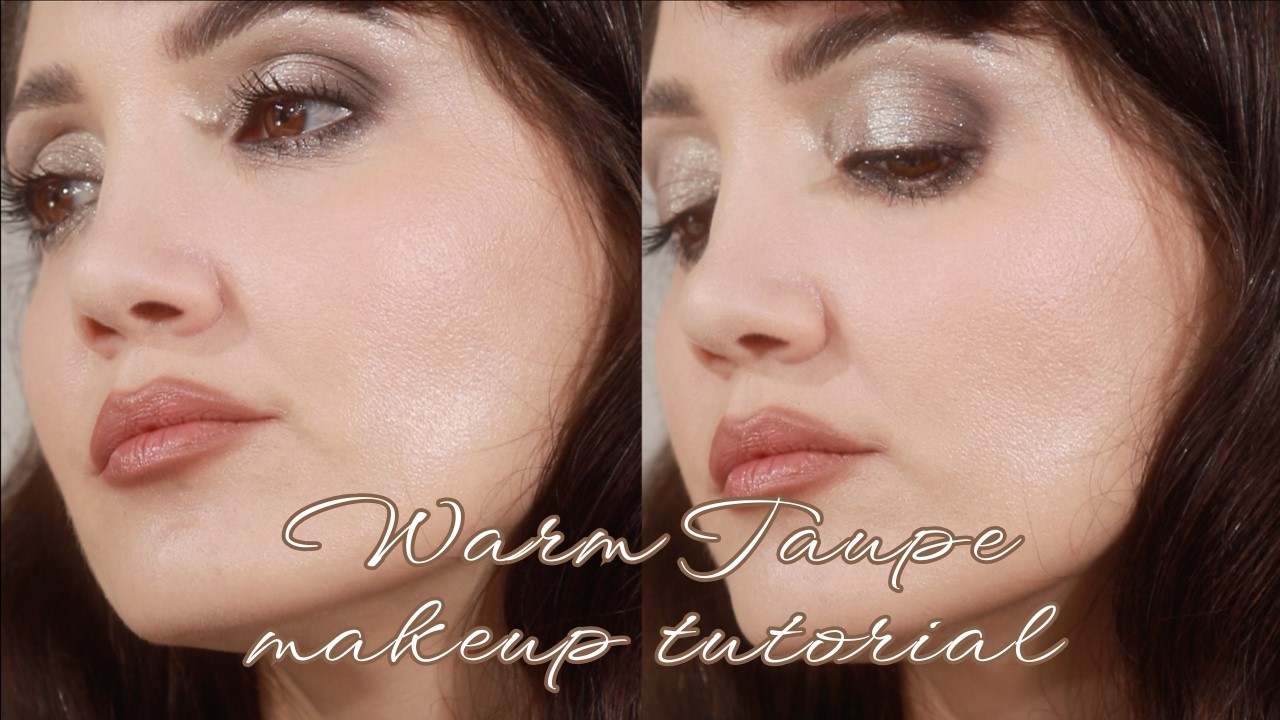 Warm Taupe Makeup Tutorial | Eyeshadows for brown eyes files