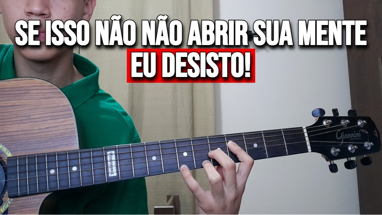 Como eu gostaria que tivessem me explicado o braço do Violão!